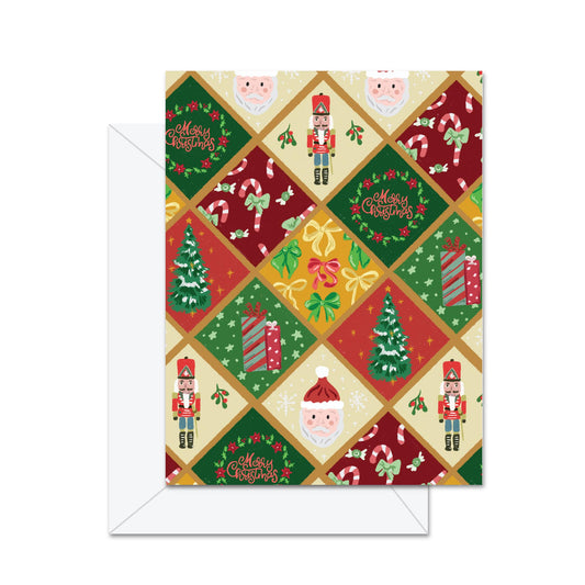 Christmas Pattern - Greeting Card