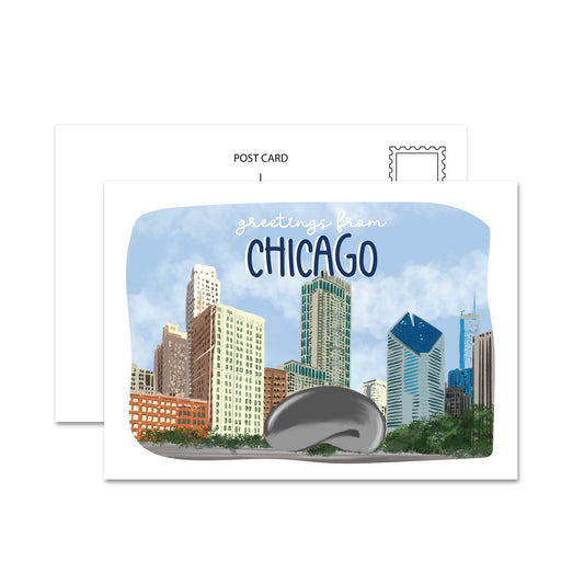 Chicago, Illinois Postcard