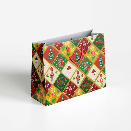 Christmas Pattern Gift Bag