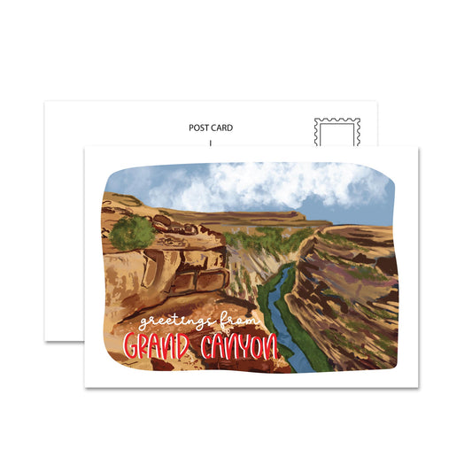 Grand Canyon, Arizona National Park Postcard