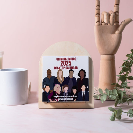 Criminal Minds 2025 Desktop Calendar