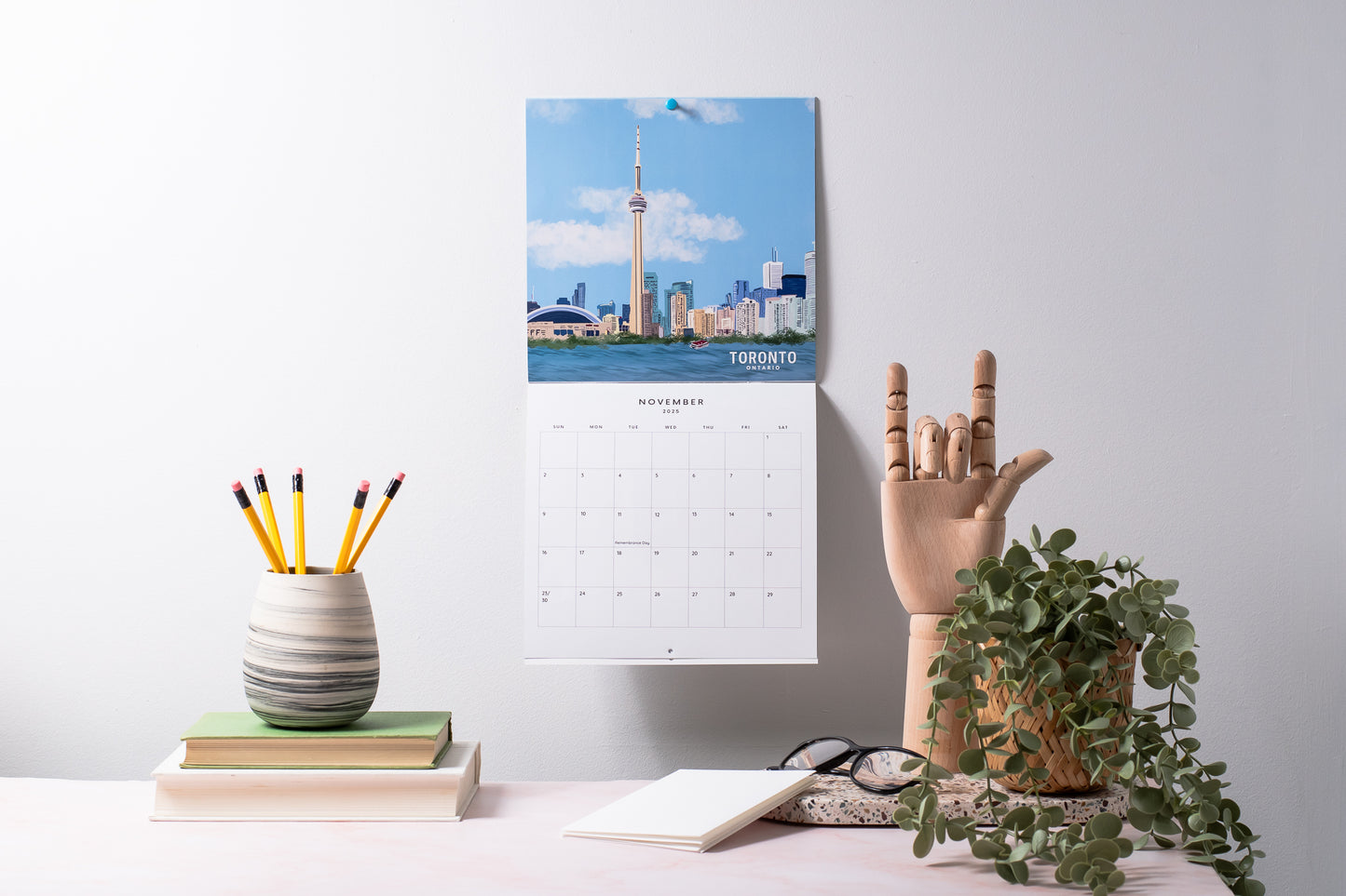 Places Of Canada 2025 Wall Calendar