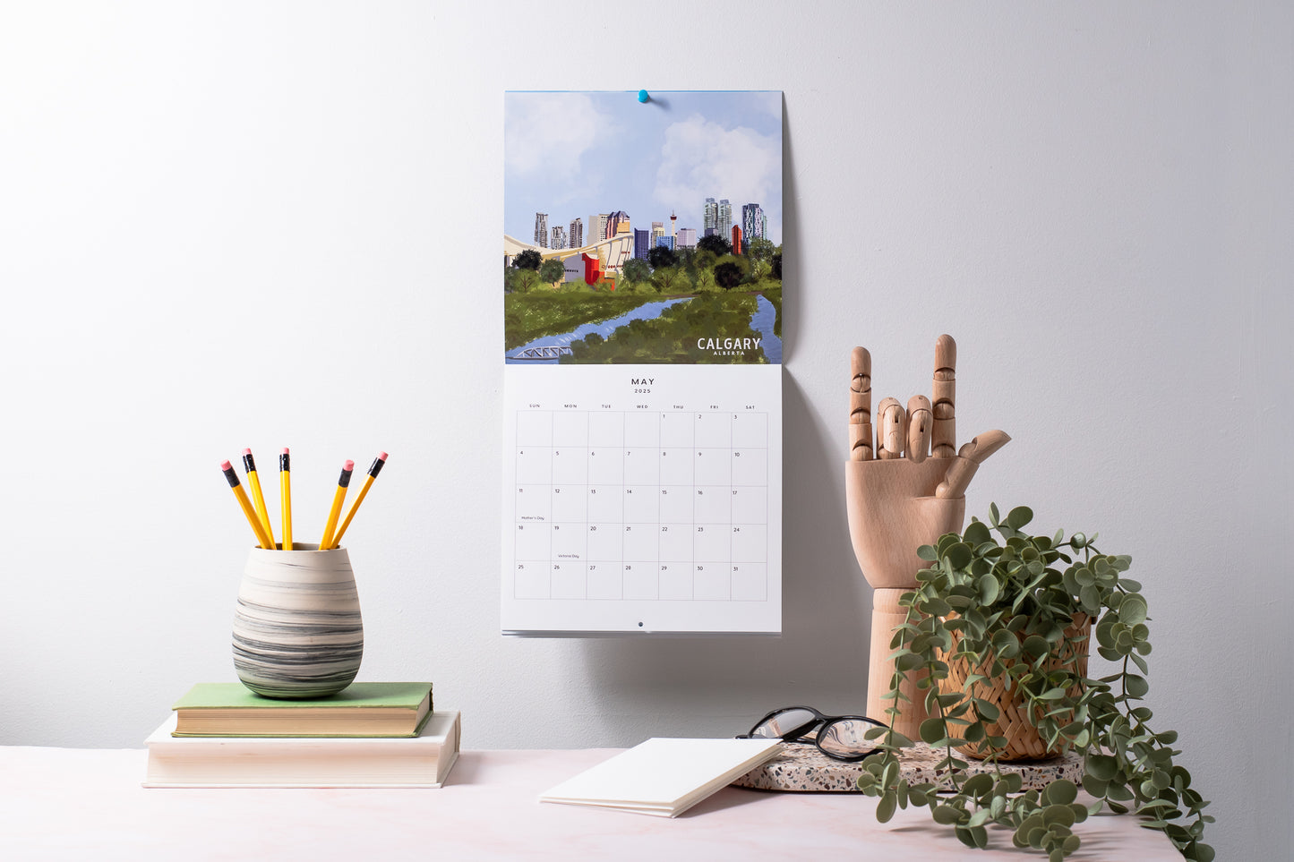 Places Of Canada 2025 Wall Calendar