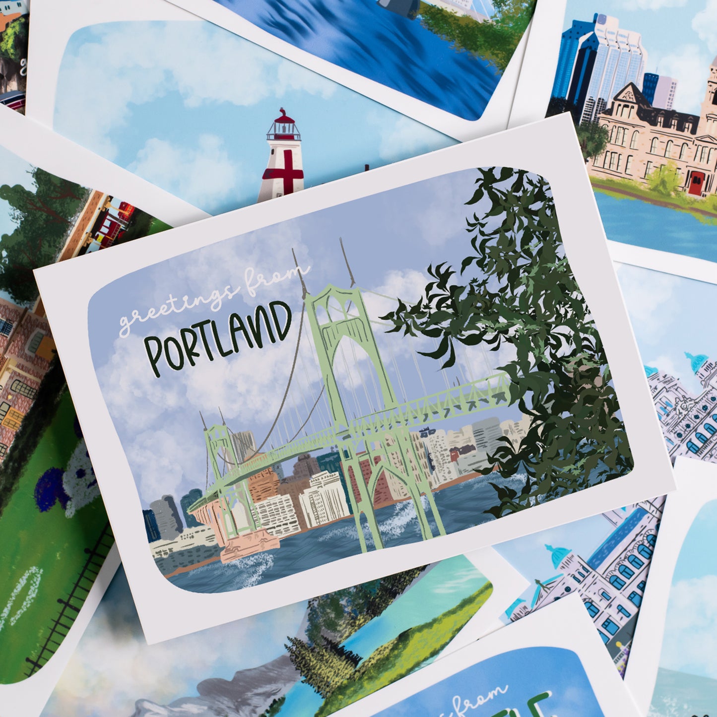 Portland, Oregon Postcard