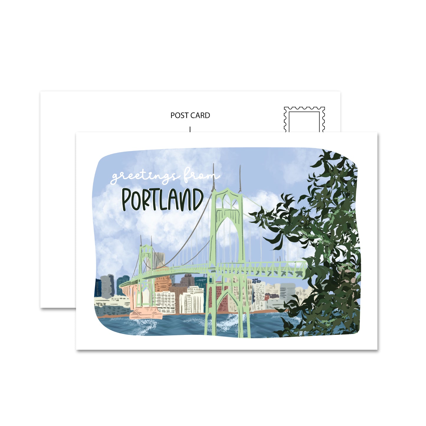 Portland, Oregon Postcard