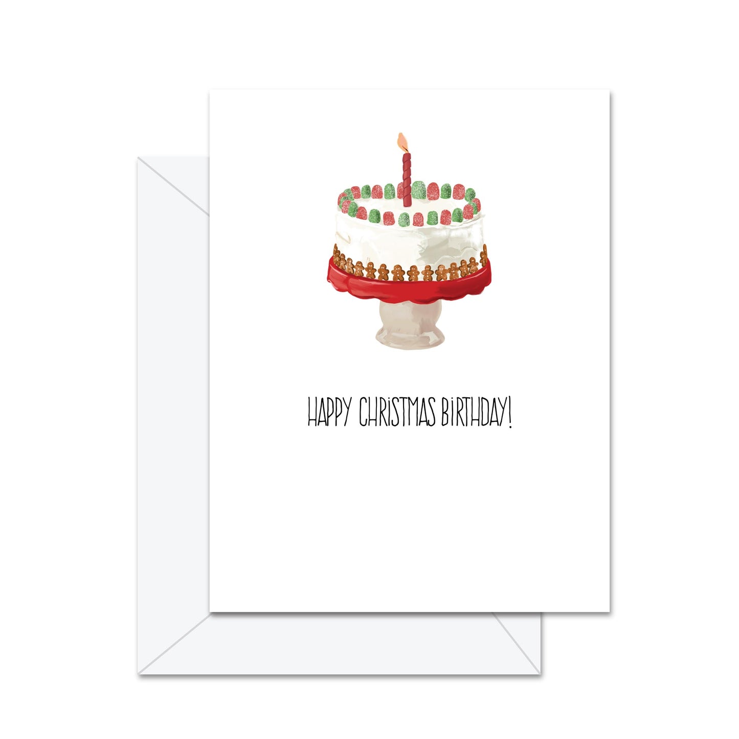 Happy Christmas Birthday- Greeting Card